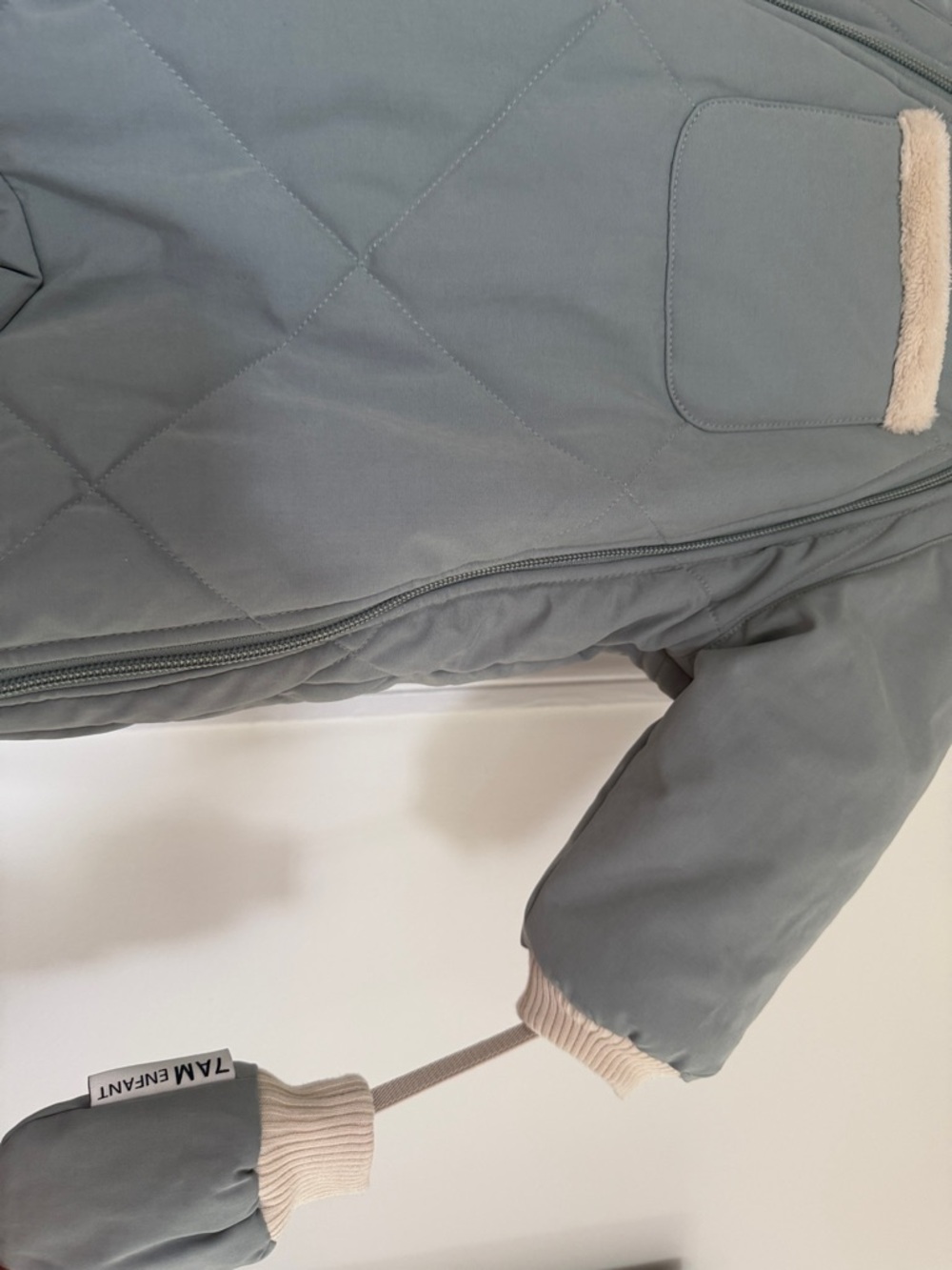 7AM Enfant Snowsuit - Blue - 3-6 months - Picture 2 of 5